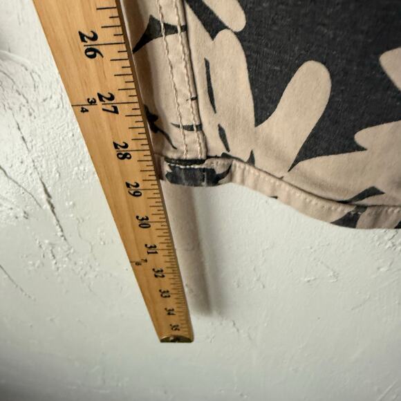 Bleulab Reversible Skinny Jeans Floral Beige‎ Black Print Size 28 Y2K Statement - Picture 9 of 9